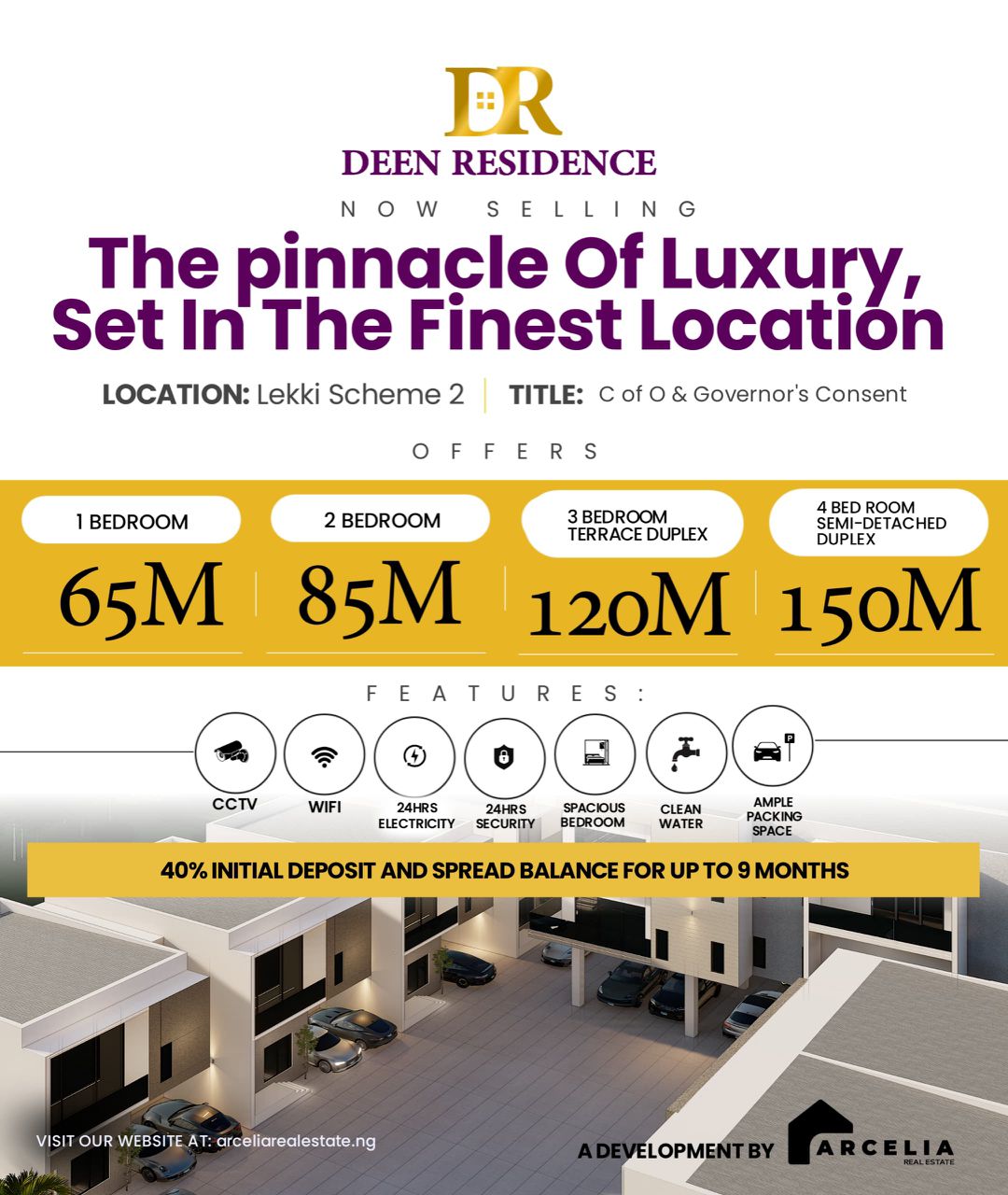 Deen Residence Price Banner